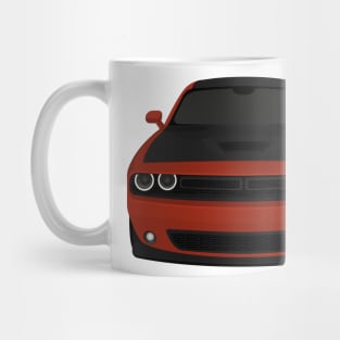 Challenger Red3 + Black Mug